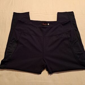 Hanna Nicole womens size 22W dark purple leggings, New without tags